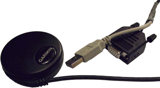 Garmin 18x LVC GPS met USB en RS232 connector